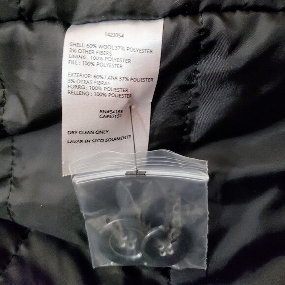 Marc New York -XXL,Gray Glenn Plaid Wool Blend 3/4 Length Coat - Picture 11 of 11